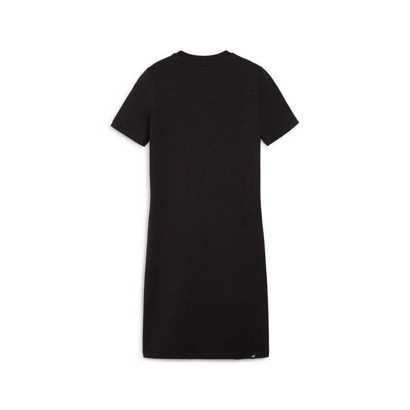 PUMA ESS+ Womens Black Blossom Dress - Image 2